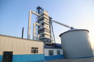 China 400 Ton Continuous Corn Grain Tower Dryer For Maize Clean Hot Blast Heating Medium wholesale