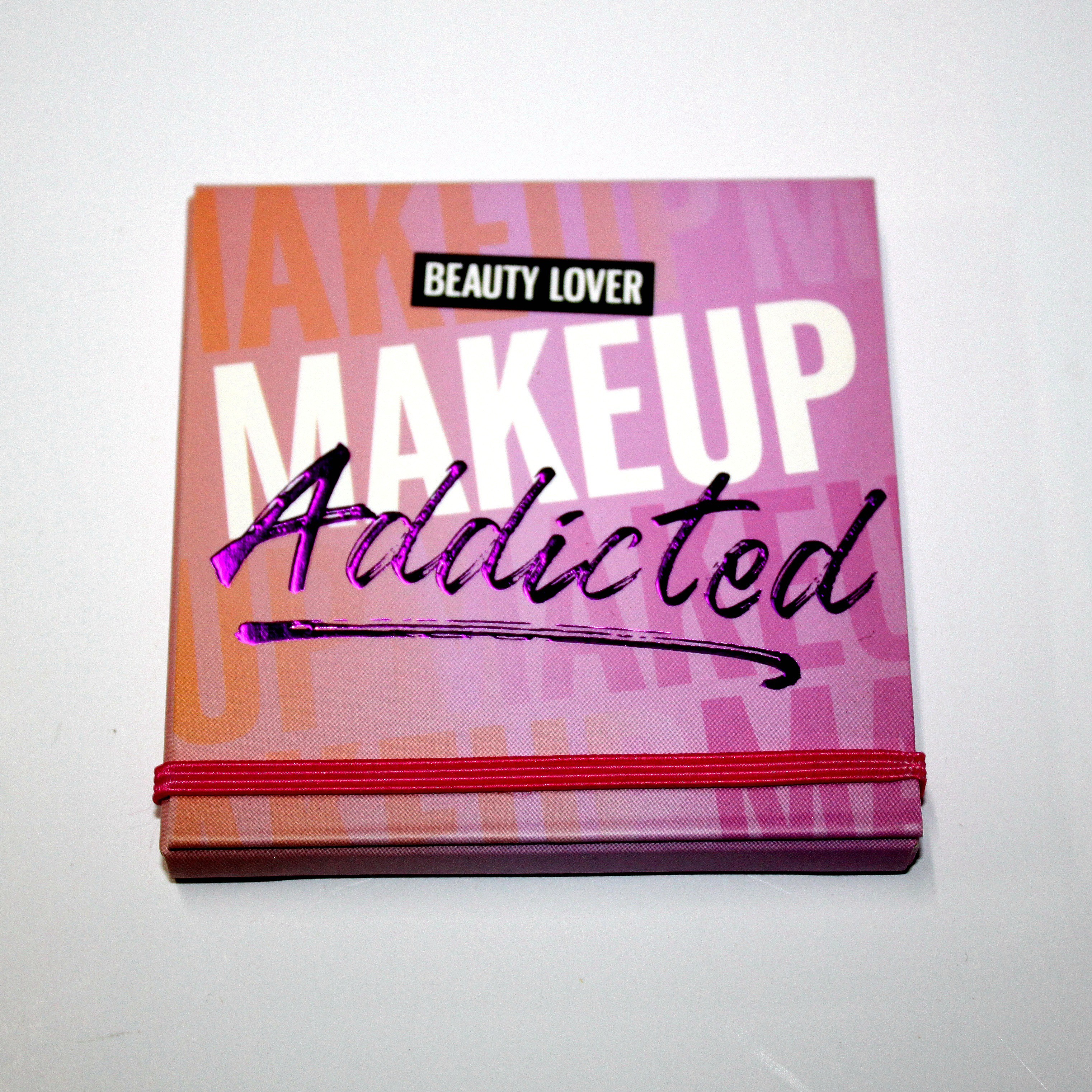 C1S Paper Eyeshadow Envelope Packaging Customized With Elastic Band Closure