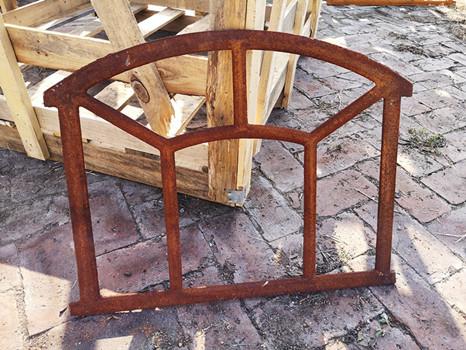 Quality Industrial Style Cast Iron Windows Frame For Usw Mirror Wall Art H48xW62.5CM for sale