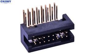 China Box 16 Pin Header Connector , Control Board Right Angle Header Connector on sale