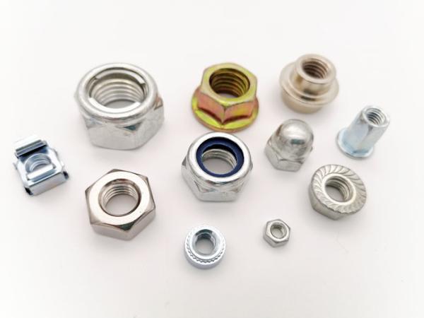 Quality All Kinds of Metal Steel Hex/Round Nuts (Heavy/Thin) with or without Insert to be Customized or Standard for sale