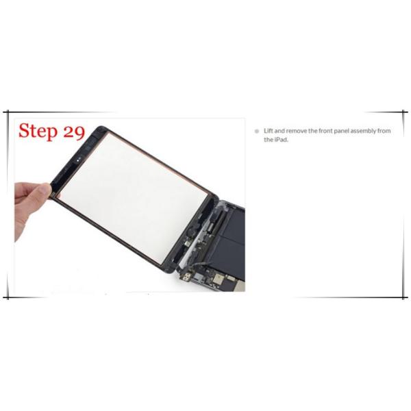 Lcd for ipad mini 3 touch screen digitizer replacement, ipad mini 3 touch screen home button flex cable assembly