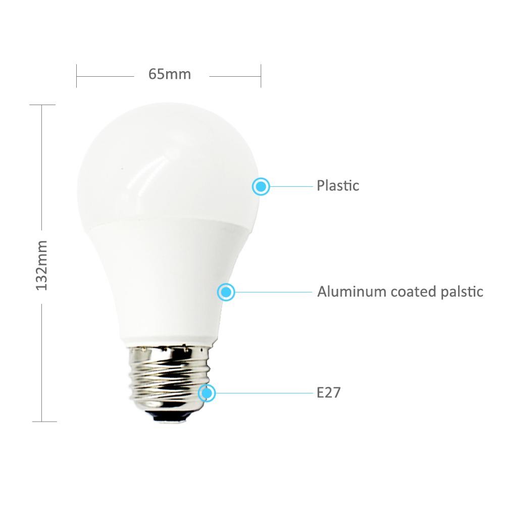 Esp8266 Wifi Smart Led Light Bulb Ac100-240v Pc Lamp Body Material For Hotel
