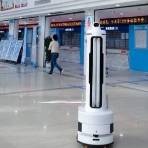 China Remote Control Autonomous UV Light Disinfection Robot wholesale