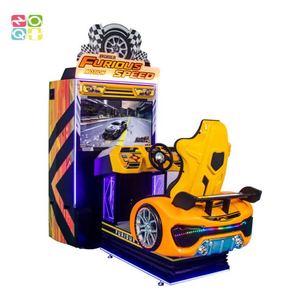 Quality Furious Speed Racing Game Simulator Coin Operated Racing Car Game With 32 Inch LCD for sale