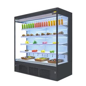 China Multi Layer Open Front Chiller Display Fridge For Supermarket Refrigeration wholesale
