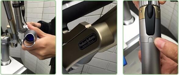 OEM / ODM 1064 nm / 532nm long pulse hair removal nd yag laser hair removal