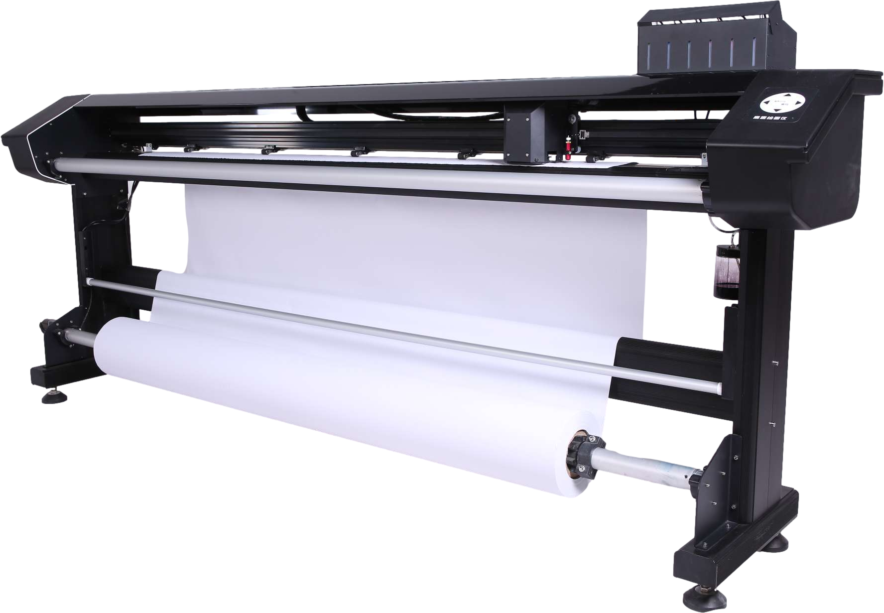 Retail Full Color Large Format Inkjet Plotter , Inkjet Pattern Plotter Printer 120sqm/h