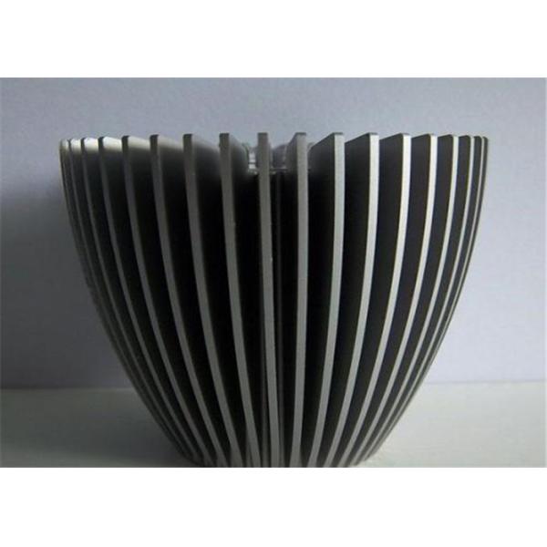 Stainless Steel Laser CNC Lathe Services Turning / Cutting Ground Lighting Heat Sink