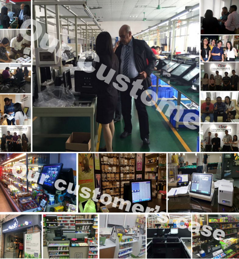 Bimi All In One Restaurant Cash Register 9.7 Inch Display A83T CPU Android 6.0 System
