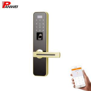 China Intelligent Fingerprint Scanner Door Lock Burglar Proof Automatic Intelligent wholesale