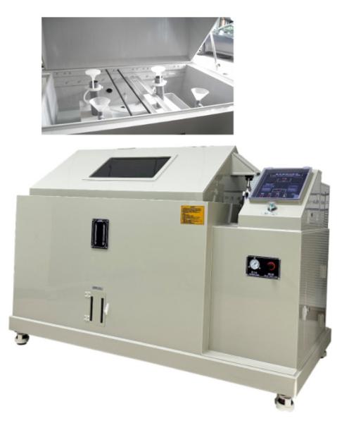 Quality Accurate Salt Spray Test Chamber With RT 5C-70C Pressure Barrel Temperature Range for sale