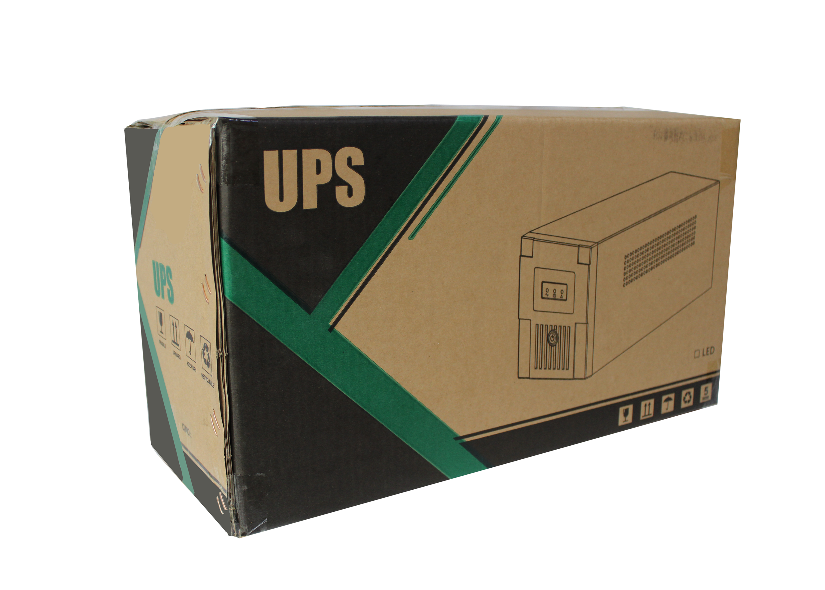 450VA-2000VA Line Interactive Offline Uninterruptible Power Supply Home Router UPS