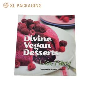 China Wholesale Custom Book Printing Services Custom Print Food Magazine Printing Service Restaurant Menu Book wholesale