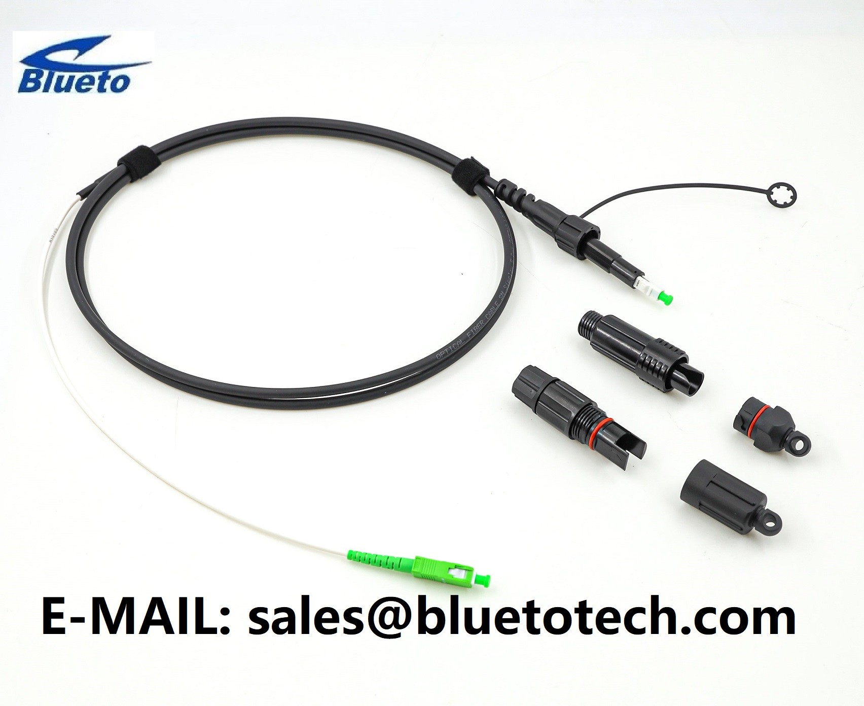 FTTH Drop Patch Cord SC To SC-PP Push-Pull Type Fiber Optic Drop Patch Cable Push-Pull Connector SC/APC