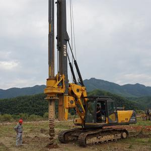 China Geotechnical Rotary Drilling Rig High Performance KR125 Hydraulic Control System wholesale