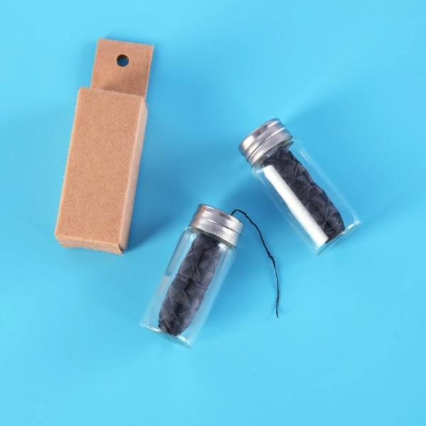 Soft Roll Waxed Silk Charcoal Biodegradable Dental Floss Bamboo Stick
