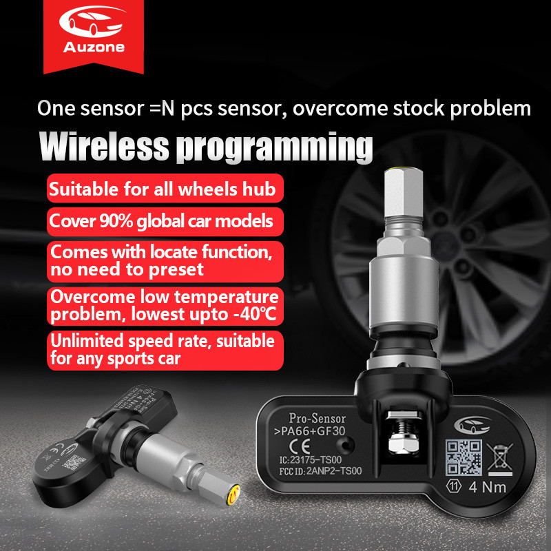 Unlimited Programming 433Mhz Universal TPMS Sensors