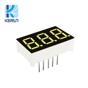 China 0.28 Inch 3 Digit Numeric LED Display Common Cathode Red Color wholesale