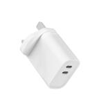 Dual USB C Port PD Fast Charger Adapter 40W For Apple Watch & IPhone