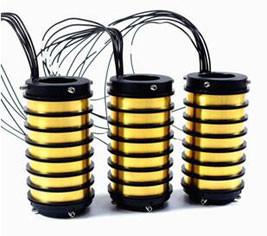 Quality 500Million Rotation Longlife Slip Ring 5000RPM 38mm Through Hole 16 Circuits Braiding Machine for sale