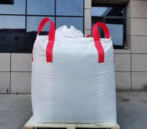 Reusable 1000KG PP Woven Big Bag For Silica Lime Stone FIBC Bulk Bag
