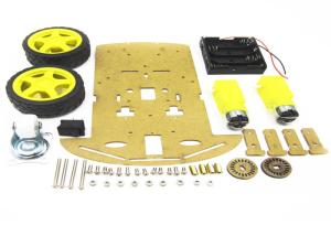 China Speed Single Arduino Car Robot Micro - Controller 70mm * 22mm * 18mm Motor Size wholesale