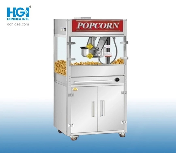 32 Oz Double Boiler Vertical Popcorn Maker Machine Commercial Use