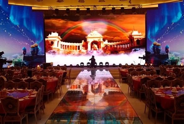 Quality 1/16 Scan Drive Duty Indoor LED Video Wall 1R1G1B Color Configuration for sale