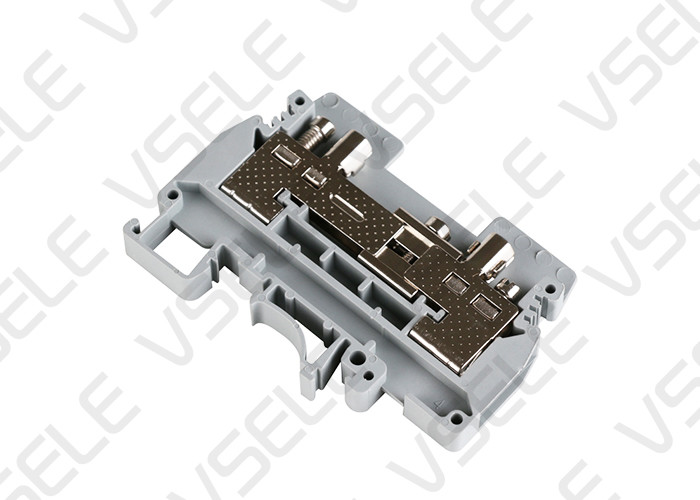 Mini Din Rail Terminal Blocks / Multi Conductor Terminal Block URTKS Type