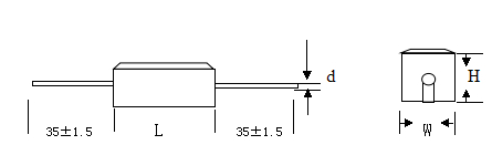5W 0.22 Ohm 5% Wire Wound Ceramic Cement Resistor