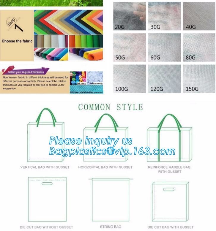 custom pp laminated non woven bags china pp woven bag hot sale in alibaba china, customized logo ready-made non woven ba