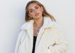 China Wholesale New 2018 fashion  women turn-down collar winter warm woolen coats (C18723) wholesale
