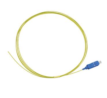 Quality SM G652D Optical Fiber Pigtail , Patch Cord Pigtail SC APC UPC for sale