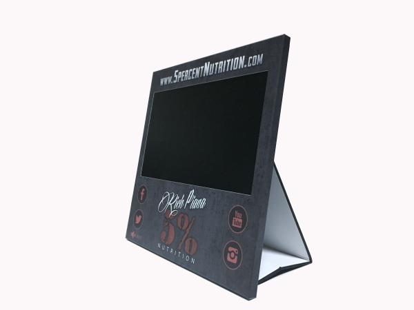 Quality 10.1 inch IPS screen LCD pop display with custom print video screen pop screen used in stores for sale