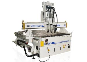 China ELE 1325 Pneumatic System Three Spindle Wood Cnc Router Machine For Door Making on sale