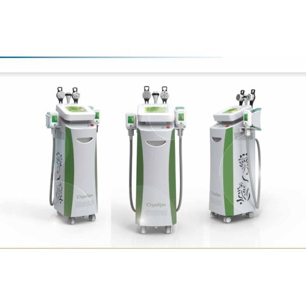 Touch screen vacuum cryolipolysis + rf + ultrasonic cavitation cryolipolysis machine