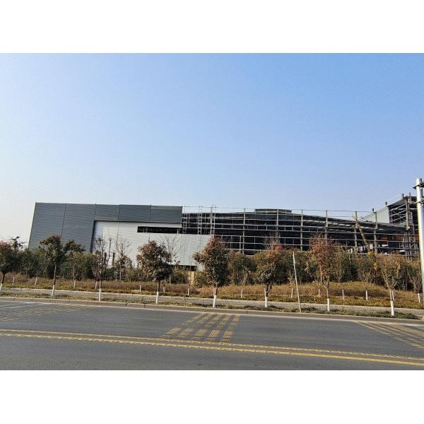 Heavy Duty Framework Steel Structure Workshop Project Q355B Grade Prefabricated