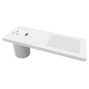 Buy cheap ABS + PC Conference Table Socket , Desktop Wireless Transmitter Smart Furniture from wholesalers