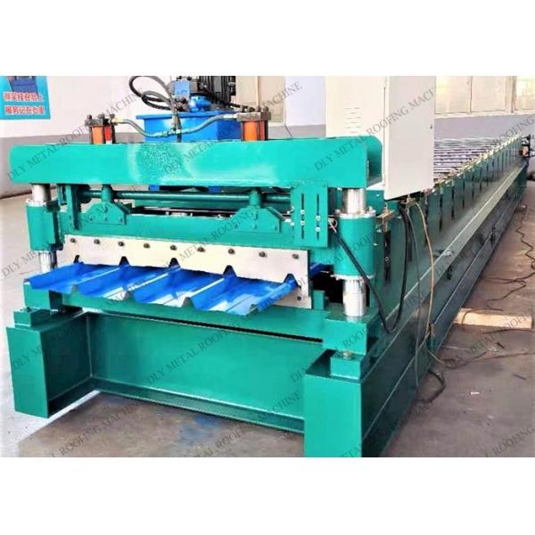 10kw Trapezoidal Roll Forming Machine 1250mm Tin Sheet Making Machine