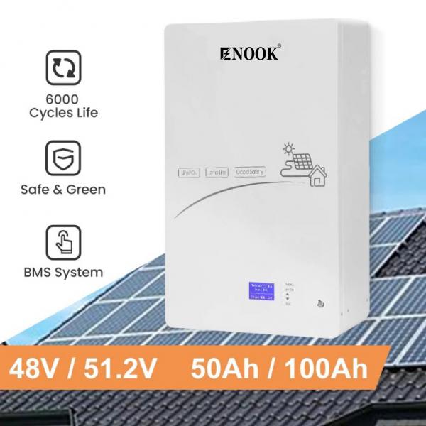 Quality Home Powerwall Solar Storage Batterie Solaire Lithium 200Ah 10Kw 20Kw 50Kw 48V 51V 100Ah Lifepo4 Lithium Ion Battery for sale
