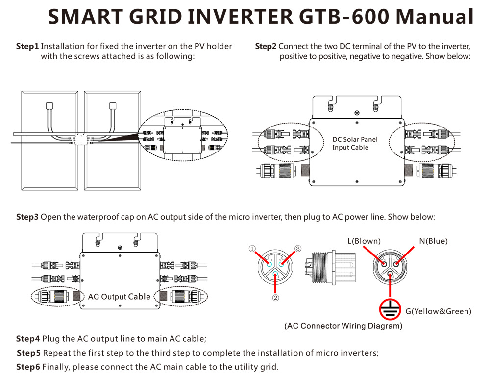 800W Best Solar Micro Inverter 1200W Fil Good Price Micro Plc Controller Micro Inverters For Solar Panels