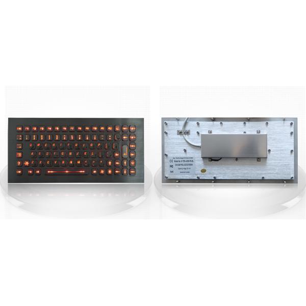 Waterproof Kiosk Metal Keyboard Backlight Atm Machine Keyboard