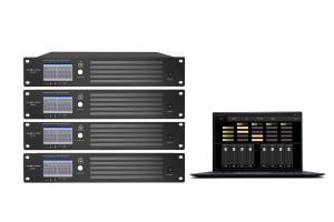 China Two-Channel Network Audio Amplifier 2*600W Stereo Class D Power Amplifier With USB Control wholesale