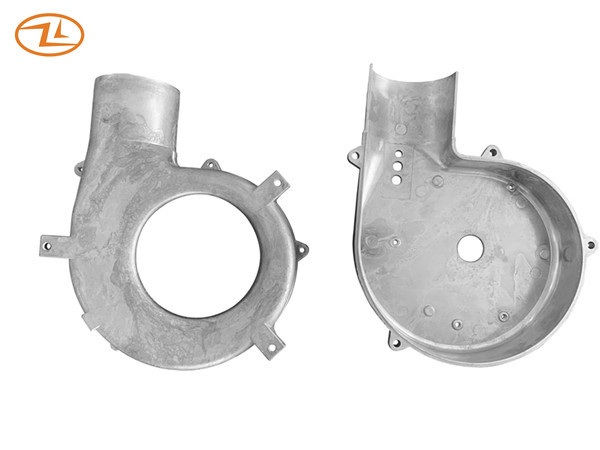 China Aluminium Diecast Custom Parts passivation Nickel Plating Blower Fan Housing wholesale