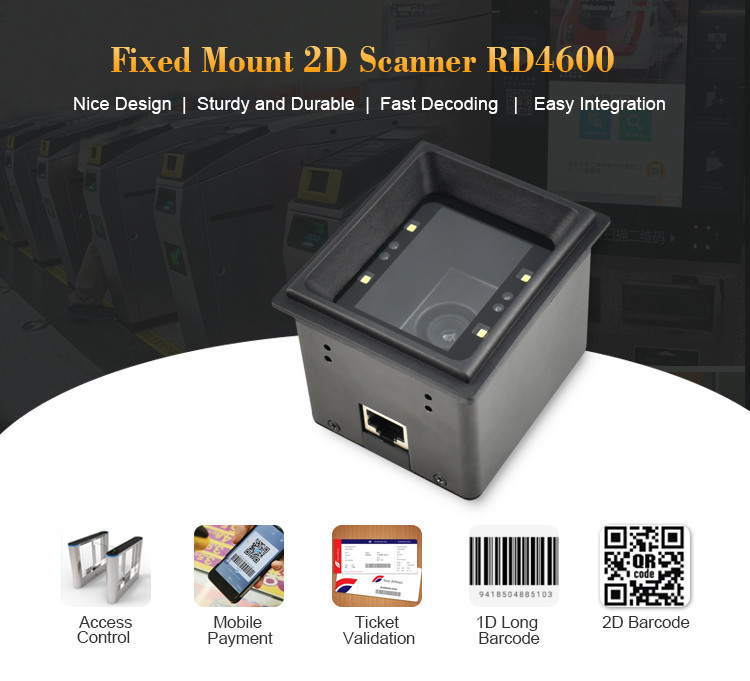 Hot Selling Qr Code Barcode Scanner Used For Access System Control Device Scanner Module