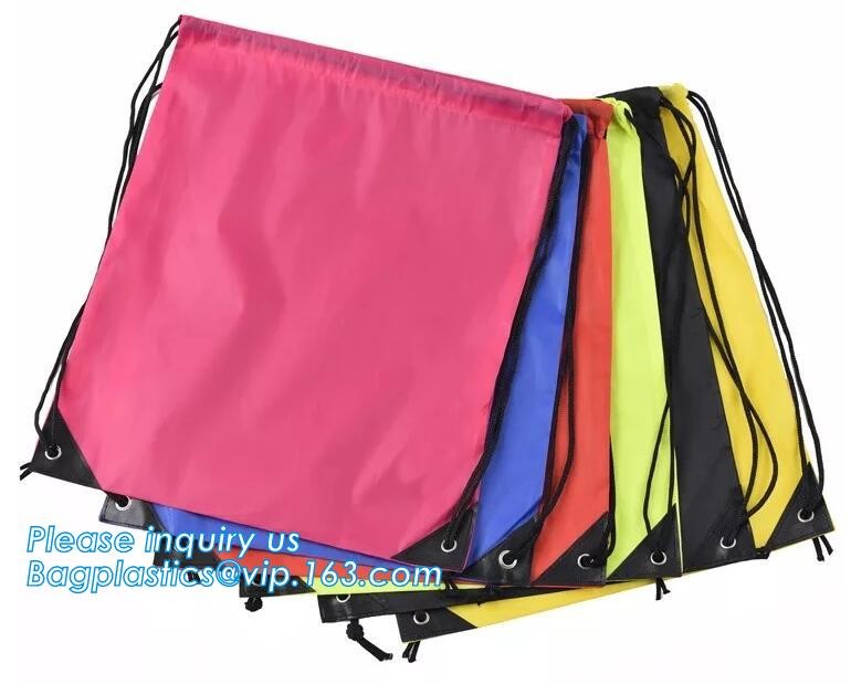 Cheap Custom Wholesale Promotion Canvas Cotton Drawstring Bag, Waterproof Mini Nylon Polyester Drawstring Bag bagplastic