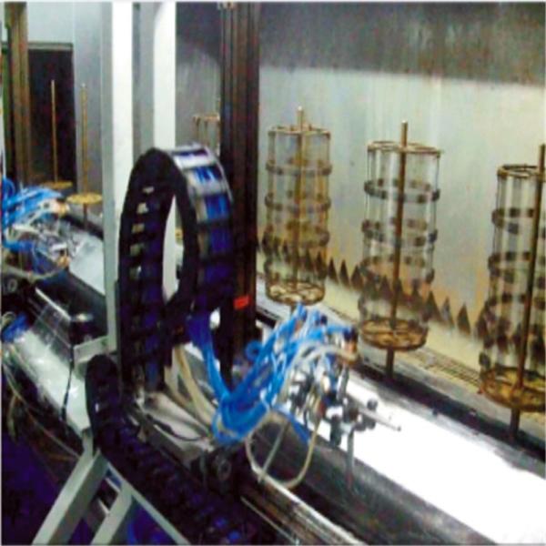 Quality On Line Coating Auto Painting Machine Four Axis 3kw For Motorcycle Helmet for sale