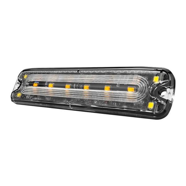 Waterproof Truck Strobe Light 18W LED Emergency Vehicle Lights With Function Flashing Pattern