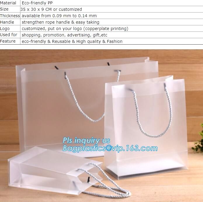 Promotional customized high quality soft loop plastic cloth bag,manufacturer custom soft loop handle polyethylene PE pla